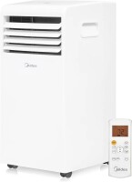 Midea 6,000 BTU ASHRAE (5,000 BTU SACC) Portable Air Conditioner, Cools up to 150 Sq. Ft., with Dehumidifier & Fan mode, Easy-to-use Remote Control & Window Installation Kit Included, New Shelf Pull $499