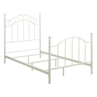 Mainstays Metal Bed, Bedroom Furniture, Twin Size Frame, White, New Shelf Pull $299