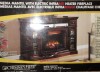 Media Mantel Infrared Fireplace With Insert (2 Boxes) New In Box $799 - 2