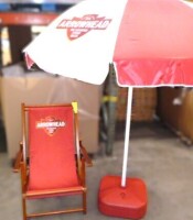 Beach Chair and Umbrella Set New $129