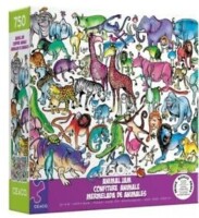 Ceaco Animal Jam: Zoo Time, Lynn Johnston (750pcs) Puzzle / Ceaco Search & Funny: Crazy Cat Guy (750pcs) Puzzle / Assorted New In Box $79