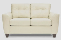Lane Home Furnishings 2024-03 Loveseat in Soft Touch Cream, Brand New $1399.99