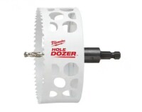 Milwaukee 4-1/2 in. HOLE DOZER Bi-Metal Hole Saw with 3/8 in. Arbor and Pilot Bit New In Box $99