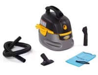 Stinger 2.5 Gallon 1.75 Peak HP Compact Wet/Dry Shop Vacuum with Filter Bag, Hose and Accessories On Working $109.99