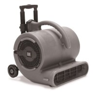 B-Air 1/2 HP Air Mover for Janitorial Water Damage Restoration Stackable Carpet Dryer Floor Blower Fan with Handle Grey On Working $399