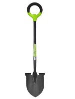 Radius Garden 25202 Pro-Lite Carbon Steel Shovel, Green New In Box $39
