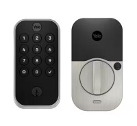 Yale Smart Door Lock with Bluetooth and Pushbutton Keypad; Satin Nickel $250
