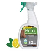 Bona Lemon Mint Cleaning Products Multi-Surface Cleaner Spray + Mop All Purpose Floor Cleaner - 32oz New