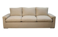 Peninsula Home Collection Sofa Grace in Brown with Bae Flax Fabric $5999.99 (Similar to Picture)