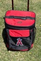 Uline Anaheim Angels Rolling Cooler Bag New In Box $119.99