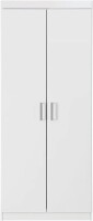 Homy Casa Inc Basil Wardrobe Armoires, White $299