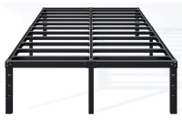 Hafenpo 18 Inch King Bed Frame - Sturdy Platform Bed Frame Metal Bed Frame No Box Spring Needed Heavy Duty King Size Bed Frame Easy Assembly Strong Bearing Capacity, Noise Free $250