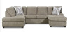 Lane Home Furnishings 2080 Reed Nutmeg/Adventure Driftwood Living Room Sectional, Brand New $2499.99