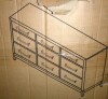 Ashey B984-31 Burkhaus 9-Drawer Dresser in Brown, New in Box $1499.99 - 3