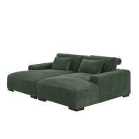 Wade Logan Axiel 88'' Green Sleeper Sofa $1199