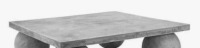 Shatana Home Dani Square Concrete-Look Coffee Table Top New $899