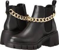 Madden Girl Women's Honey-C Chain Detail Pari Boot New In Box Asst Sizes