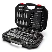 Husky 149-Piece Mechanics Tool Set (1/4 in., 3/8 in., and 1/2 in. Drive), New in Hard Case $299
