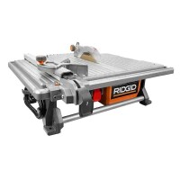 RIDGID 6.5-Amp 7 in. Blade Corded Table Top Wet Tile Saw, New in Box $299