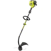 RYOBI 25 cc 2-Stroke Attachment Capable Full Crank Curved Shaft Gas String Trimmer, New in Box $299
