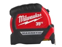 Milwaukee 35 ft. x 1-1/16 in. Compact Magnetic Tape Measure with 15 ft. Reach / Milwaukee Compact Auto Lock 16 ft. SAE Tape Measure with Fractional Scale and 9 ft. Standout / Assorted $79