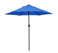 Astella 9 ft. Steel Market Push Tilt Patio Umbrella in Polyester Pacific Blue $199