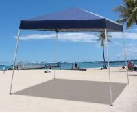 Karl Home 8 ft. x 8 ft. Blue Slant Leg Pop-Up Canopy New In Box $150