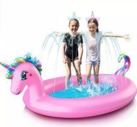 Splashie Unicorn Sprinkler and Splash Pad for Kids New in Box $39.99