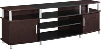 Ameriwood Home Carson TV Stand for TVs up to 70", Cherry, New in Box $299