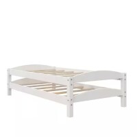 Dorel Living Opus White Stackable Twin Bed, New in Box $399