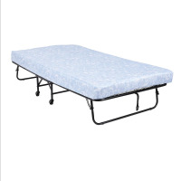 DHP Folding Rollaway Guest Bed with Floral Mattress, Twin, New in Box $399