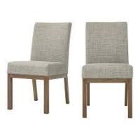 HAmpton Bay River Haven Steel Upholstered Dining Chair New in Box $299