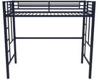 DHP Brian Twin Metal Loft Bed, Navy Blue, New in Box $299