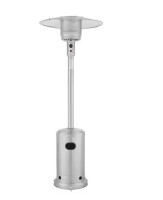 Hampton Bay 48000 BTU Stainless Steel Propane Standing Patio Heater with Wheels New In Box $399