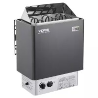 VEVOR Sauna Heater 4.5 KW 220V Electric Sauna Stove 3h Timer Steam Bath Sauna Heater with Built-In Controls $299