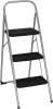 COSCO 3-Step Big Step Steel Folding Stool, 200lb, Platinum, New in Box $199