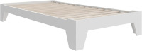 Little Seeds Maverick Kids Montessori Floor Bed? with 2 Heights, Twin, White, New in Box $399