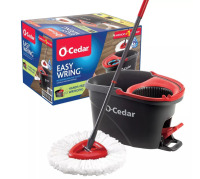 O-Cedar EasyWring Spin Mop and Bucket System New In Box $79