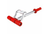 Roberts 10-955 Extendable Floor Covering Roller, Extends Up To 27 In. Red/Silver / Roberts 2 in. Vinyl Seam Roller Assorted $79