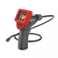 RIDGID CA-25 Micro Visual Inspection & Diagnostic Handheld Camera w/ 2.7 in. Color Display, 4 ft. Fixed Waterproof Camera Cable, On Working $299