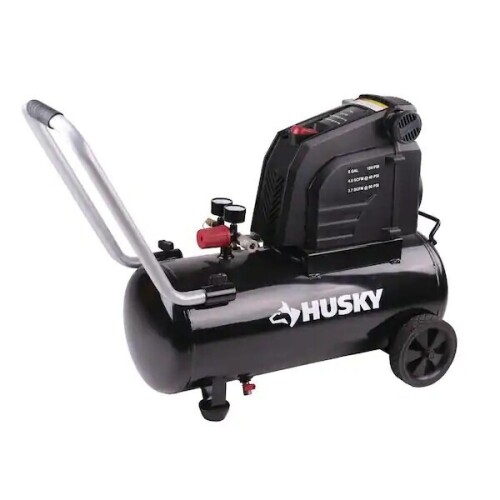 Husky 8 Gallon 150 PSI Hotdog Air Compressor $299