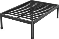 Yitong Angel California King Bed Frame with Round Corner Edge Legs, 18 Inch Tall 3500 lbs Heavy Duty Metal Platform Bed Frame California King Size, No Box Spring Needed/Noise Free/Non-Slip $299