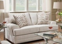 Lane Home Furnishings N6547br Loveseat in Granada Natural/Simpa Pearl Brand New $899