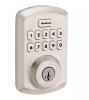 Kwikset Powerbolt 250 10-Button Keypad Satin Nickel Transitional Electronic Deadbolt Door Lock $199