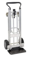 COSCO 4-in-1 Folding Series Hand Truck with Flat-Free Wheels New Shelf Pull $399