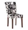 Inspire Q Home Cowhide Parsons Dining Chair $499