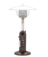 Hampton Bay 11,000 BTU Powder Coated Bronze Tabletop Propane Patio Heater $299