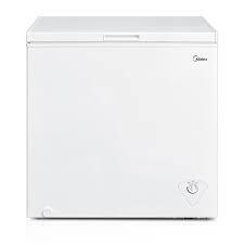 Midea Convertible Chest Freezer with Interior LED Light, 7.0 cu ft, White On Working $499