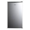 Midea Compact Refrigerator, 3.3 cu ft, in Stainless Steel New Floor Model On Working $399