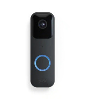 Blink Smart Wi-Fi HD Video Doorbell Camera, Battery or Wired, Black, New in Box Factory Sealed $179